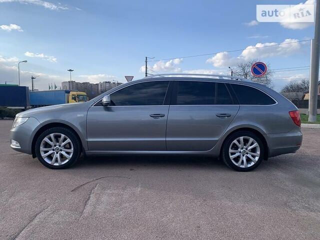 Сірий Шкода Суперб, об'ємом двигуна 2 л та пробігом 219 тис. км за 11850 $, фото 3 на Automoto.ua