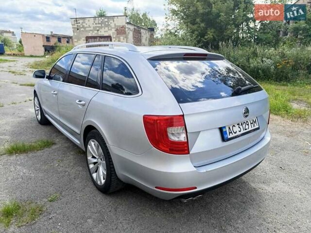 Серый Шкода Суперб, объемом двигателя 1.97 л и пробегом 348 тыс. км за 11800 $, фото 1 на Automoto.ua