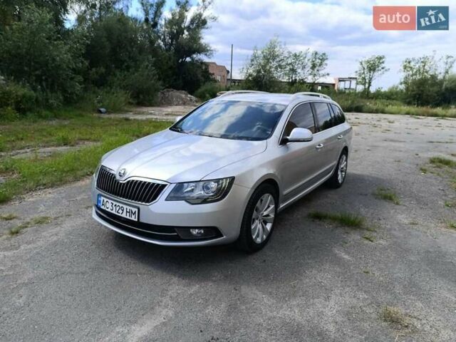 Серый Шкода Суперб, объемом двигателя 1.97 л и пробегом 348 тыс. км за 11800 $, фото 22 на Automoto.ua