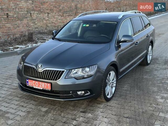 Сірий Шкода Суперб, об'ємом двигуна 2 л та пробігом 237 тис. км за 14250 $, фото 8 на Automoto.ua