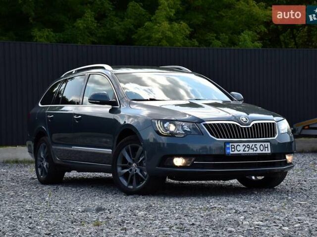 Сірий Шкода Суперб, об'ємом двигуна 2 л та пробігом 279 тис. км за 14300 $, фото 1 на Automoto.ua