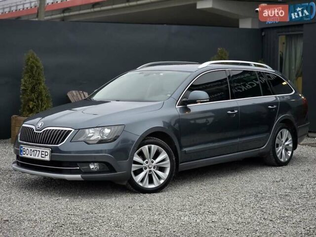 Серый Шкода Суперб, объемом двигателя 1.6 л и пробегом 173 тыс. км за 13699 $, фото 4 на Automoto.ua