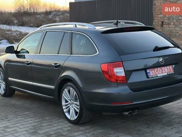 Сірий Шкода Суперб, об'ємом двигуна 2 л та пробігом 237 тис. км за 14250 $, фото 2 на Automoto.ua