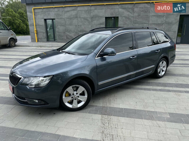 Серый Шкода Суперб, объемом двигателя 2 л и пробегом 224 тыс. км за 12600 $, фото 1 на Automoto.ua