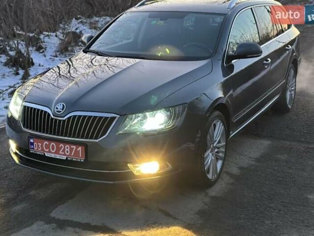 Сірий Шкода Суперб, об'ємом двигуна 2 л та пробігом 237 тис. км за 14250 $, фото 4 на Automoto.ua