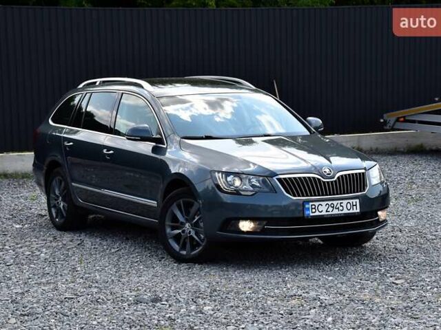 Сірий Шкода Суперб, об'ємом двигуна 2 л та пробігом 279 тис. км за 14300 $, фото 2 на Automoto.ua