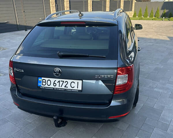 Сірий Шкода Суперб, об'ємом двигуна 1.6 л та пробігом 214 тис. км за 13999 $, фото 3 на Automoto.ua
