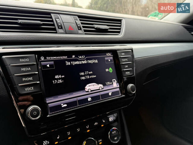 Сірий Шкода Суперб, об'ємом двигуна 2 л та пробігом 217 тис. км за 13950 $, фото 14 на Automoto.ua
