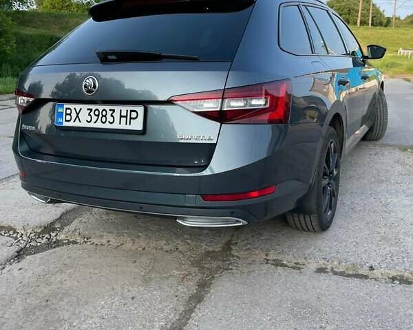 Сірий Шкода Суперб, об'ємом двигуна 2 л та пробігом 360 тис. км за 15500 $, фото 12 на Automoto.ua