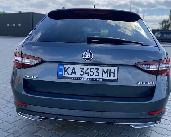 Серый Шкода Суперб, объемом двигателя 1.97 л и пробегом 200 тыс. км за 20500 $, фото 16 на Automoto.ua