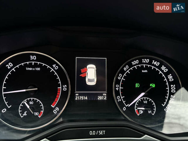 Сірий Шкода Суперб, об'ємом двигуна 2 л та пробігом 217 тис. км за 13950 $, фото 10 на Automoto.ua