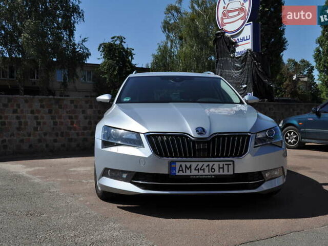 Серый Шкода Суперб, объемом двигателя 1.97 л и пробегом 265 тыс. км за 16000 $, фото 2 на Automoto.ua