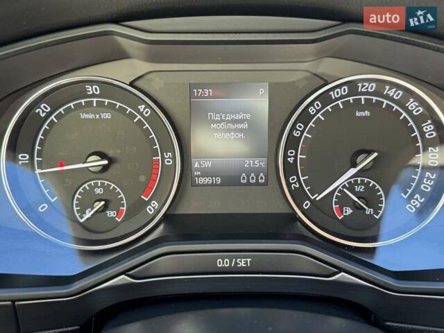 Сірий Шкода Суперб, об'ємом двигуна 2 л та пробігом 189 тис. км за 18900 $, фото 35 на Automoto.ua