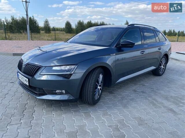 Серый Шкода Суперб, объемом двигателя 1.97 л и пробегом 200 тыс. км за 20500 $, фото 5 на Automoto.ua