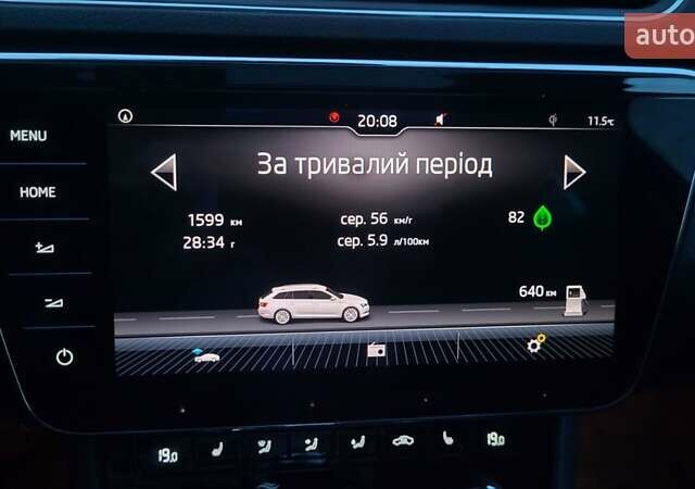 Сірий Шкода Суперб, об'ємом двигуна 1.6 л та пробігом 206 тис. км за 17500 $, фото 31 на Automoto.ua