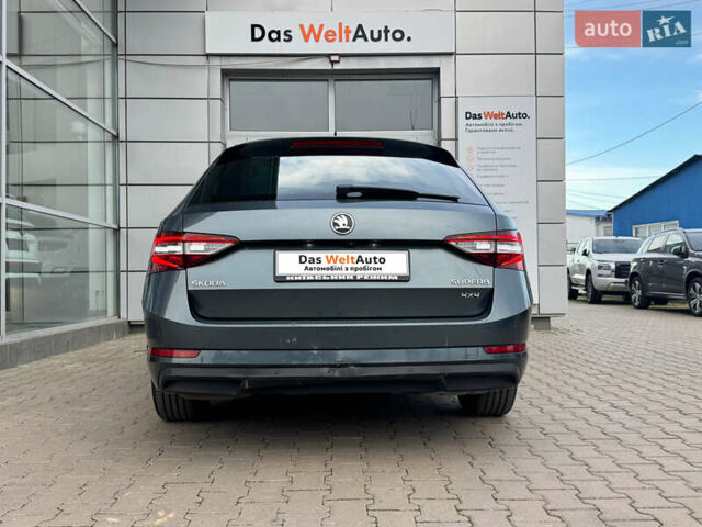 Серый Шкода Суперб, объемом двигателя 2 л и пробегом 187 тыс. км за 17900 $, фото 4 на Automoto.ua