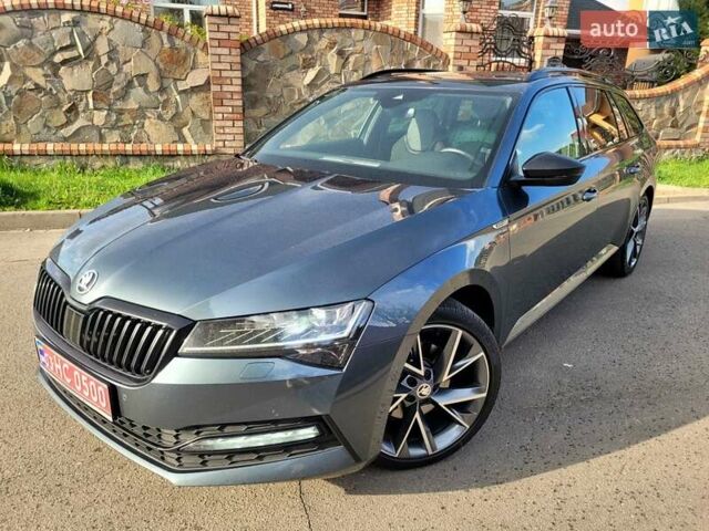Сірий Шкода Суперб, об'ємом двигуна 2 л та пробігом 224 тис. км за 25999 $, фото 4 на Automoto.ua