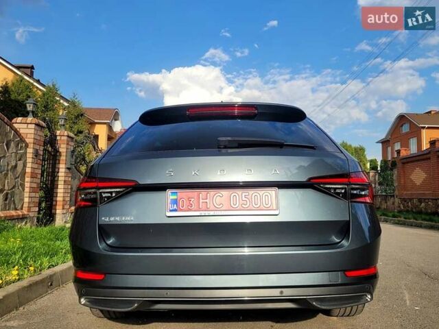 Сірий Шкода Суперб, об'ємом двигуна 2 л та пробігом 224 тис. км за 25999 $, фото 8 на Automoto.ua