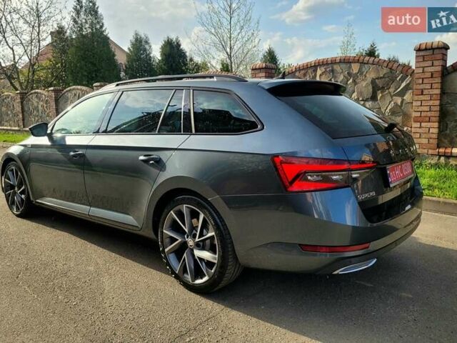 Сірий Шкода Суперб, об'ємом двигуна 2 л та пробігом 224 тис. км за 25999 $, фото 16 на Automoto.ua