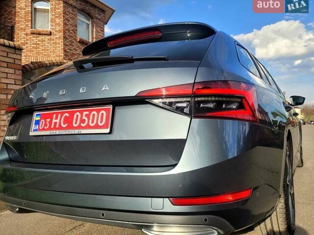 Сірий Шкода Суперб, об'ємом двигуна 2 л та пробігом 224 тис. км за 25999 $, фото 10 на Automoto.ua