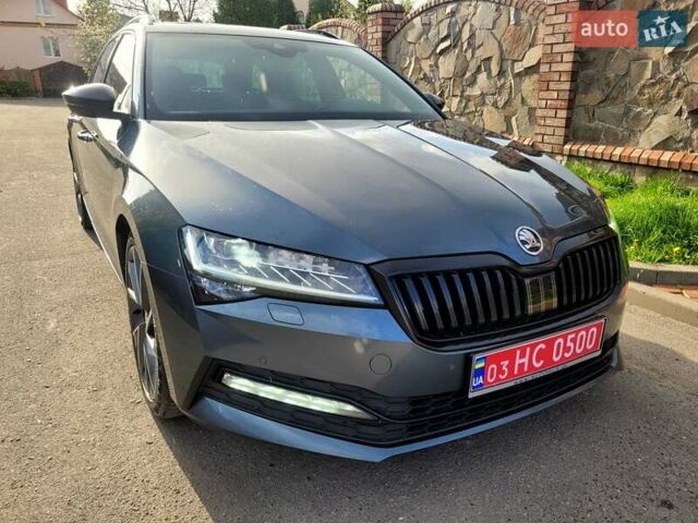 Сірий Шкода Суперб, об'ємом двигуна 2 л та пробігом 224 тис. км за 25999 $, фото 6 на Automoto.ua