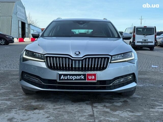 Серый Шкода Суперб, объемом двигателя 2 л и пробегом 128 тыс. км за 28390 $, фото 1 на Automoto.ua