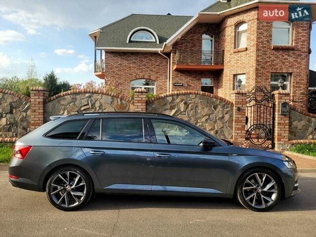 Сірий Шкода Суперб, об'ємом двигуна 2 л та пробігом 224 тис. км за 25999 $, фото 12 на Automoto.ua