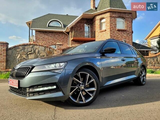 Сірий Шкода Суперб, об'ємом двигуна 2 л та пробігом 224 тис. км за 25999 $, фото 13 на Automoto.ua