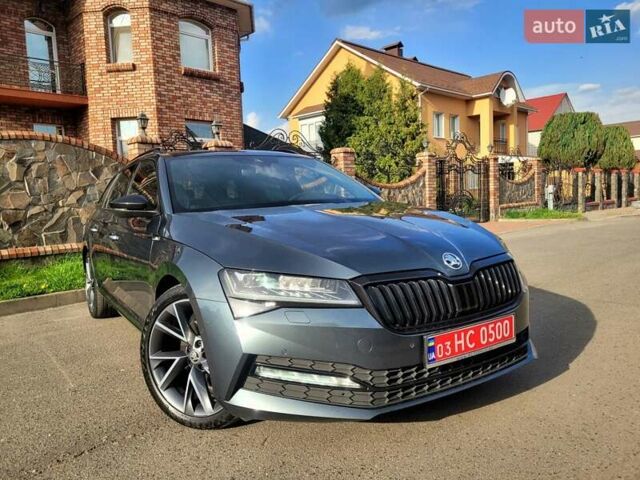 Сірий Шкода Суперб, об'ємом двигуна 2 л та пробігом 224 тис. км за 25999 $, фото 3 на Automoto.ua