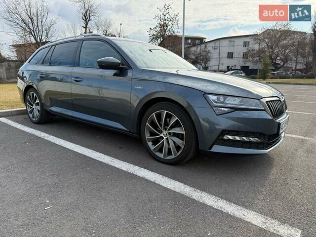 Серый Шкода Суперб, объемом двигателя 1.97 л и пробегом 166 тыс. км за 24000 $, фото 5 на Automoto.ua