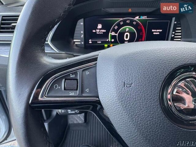 Серый Шкода Суперб, объемом двигателя 2 л и пробегом 128 тыс. км за 28390 $, фото 28 на Automoto.ua