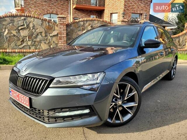 Сірий Шкода Суперб, об'ємом двигуна 2 л та пробігом 224 тис. км за 25999 $, фото 2 на Automoto.ua