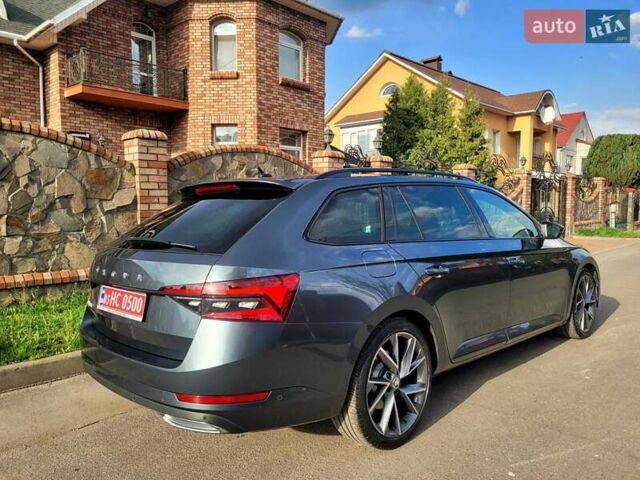 Сірий Шкода Суперб, об'ємом двигуна 2 л та пробігом 224 тис. км за 25999 $, фото 11 на Automoto.ua