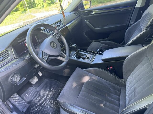 Серый Шкода Суперб, объемом двигателя 2 л и пробегом 187 тыс. км за 29000 $, фото 14 на Automoto.ua