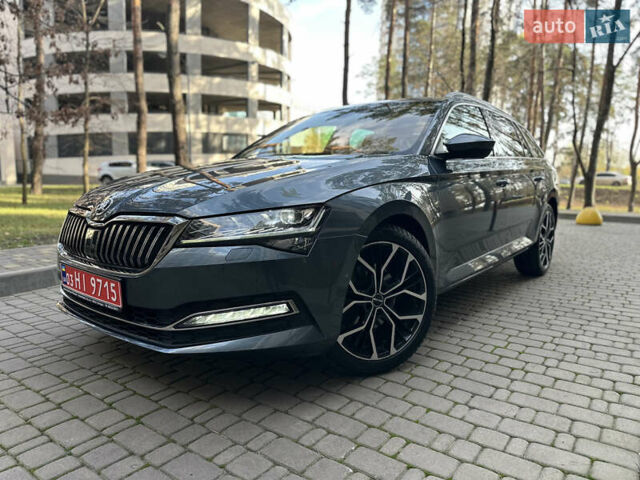 Сірий Шкода Суперб, об'ємом двигуна 2 л та пробігом 150 тис. км за 25500 $, фото 18 на Automoto.ua