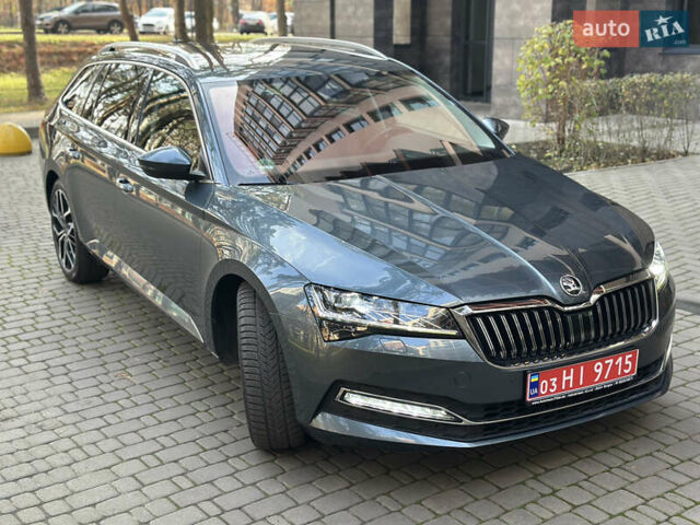 Сірий Шкода Суперб, об'ємом двигуна 2 л та пробігом 150 тис. км за 25500 $, фото 3 на Automoto.ua