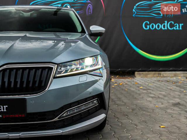 Серый Шкода Суперб, объемом двигателя 1.97 л и пробегом 159 тыс. км за 28400 $, фото 3 на Automoto.ua