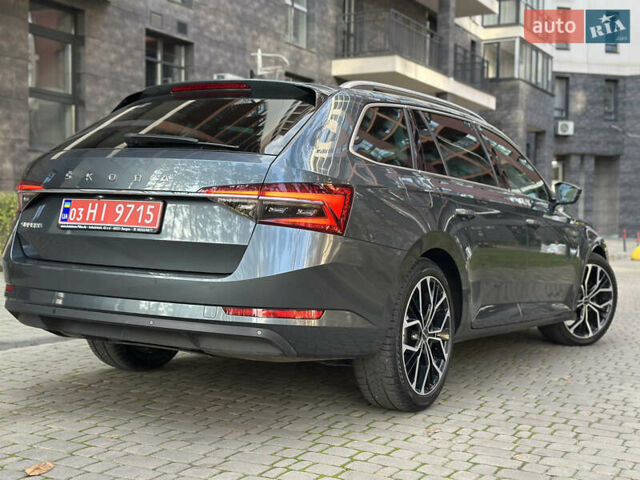 Сірий Шкода Суперб, об'ємом двигуна 2 л та пробігом 150 тис. км за 25500 $, фото 11 на Automoto.ua