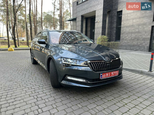 Сірий Шкода Суперб, об'ємом двигуна 2 л та пробігом 150 тис. км за 25500 $, фото 26 на Automoto.ua