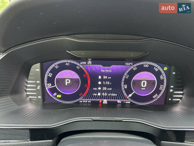 Сірий Шкода Суперб, об'ємом двигуна 2 л та пробігом 150 тис. км за 25500 $, фото 65 на Automoto.ua