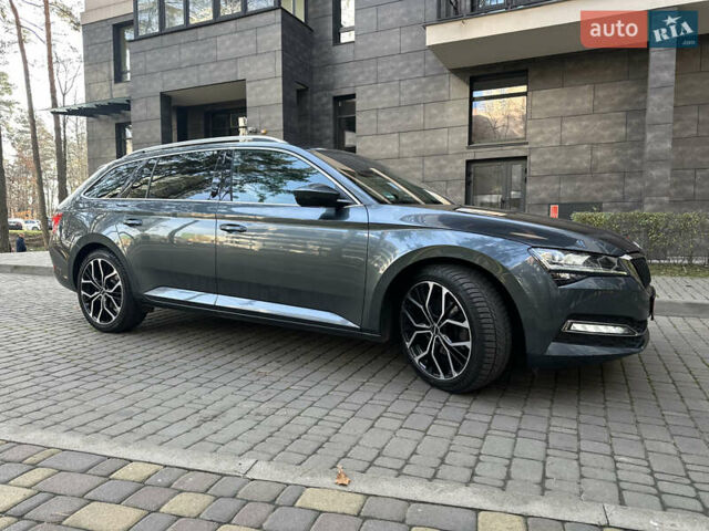 Сірий Шкода Суперб, об'ємом двигуна 2 л та пробігом 150 тис. км за 25500 $, фото 5 на Automoto.ua