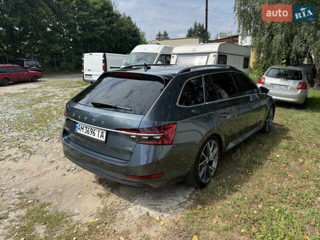 Сірий Шкода Суперб, об'ємом двигуна 1.97 л та пробігом 105 тис. км за 31200 $, фото 4 на Automoto.ua