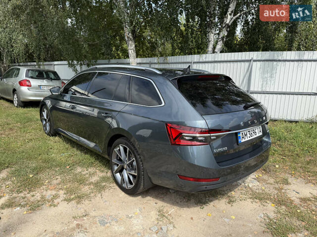 Сірий Шкода Суперб, об'ємом двигуна 1.97 л та пробігом 105 тис. км за 31200 $, фото 5 на Automoto.ua