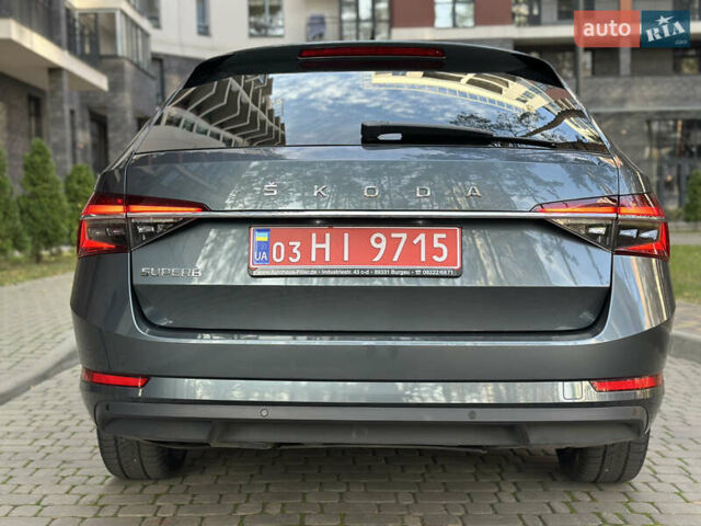 Сірий Шкода Суперб, об'ємом двигуна 2 л та пробігом 150 тис. км за 25500 $, фото 13 на Automoto.ua
