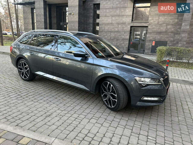 Сірий Шкода Суперб, об'ємом двигуна 2 л та пробігом 150 тис. км за 25500 $, фото 4 на Automoto.ua