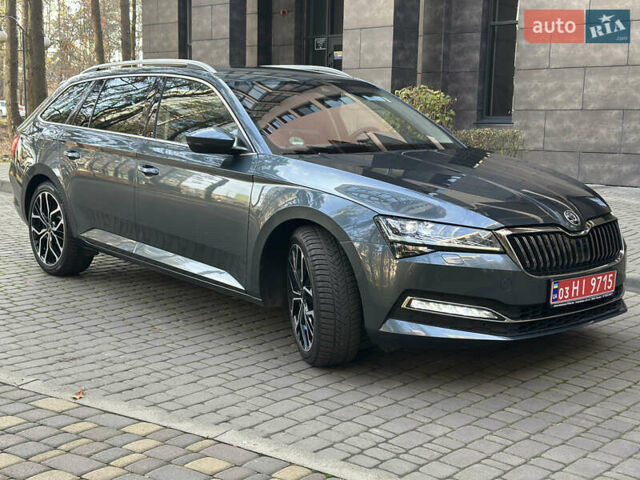 Сірий Шкода Суперб, об'ємом двигуна 2 л та пробігом 150 тис. км за 25500 $, фото 2 на Automoto.ua