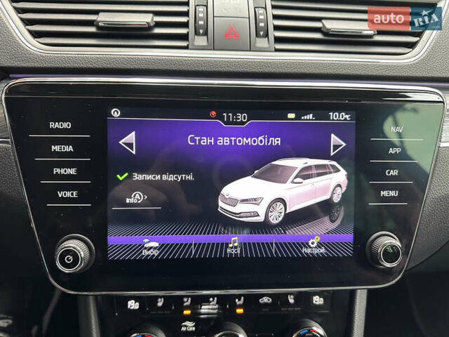 Сірий Шкода Суперб, об'ємом двигуна 2 л та пробігом 150 тис. км за 25500 $, фото 72 на Automoto.ua