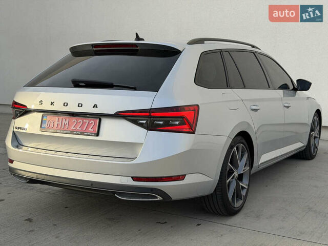 Серый Шкода Суперб, объемом двигателя 2 л и пробегом 201 тыс. км за 23999 $, фото 8 на Automoto.ua