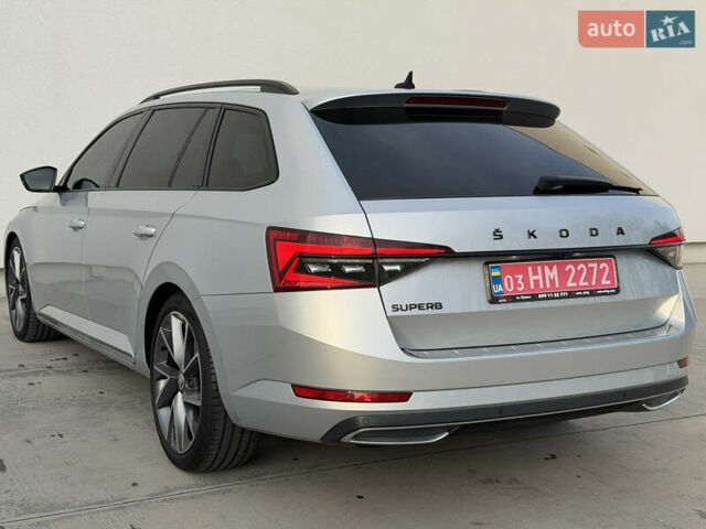 Серый Шкода Суперб, объемом двигателя 2 л и пробегом 201 тыс. км за 23999 $, фото 6 на Automoto.ua