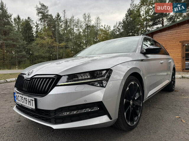 Шкода Суперб 2021 в Луцке на Automoto.ua Серый Шкода Суперб, объемом двигателя 1.97 л и пробегом 224 тыс. км за 28600 $, фото 5 на Automoto.ua